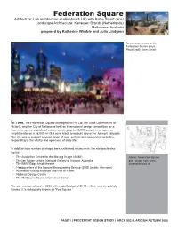 Federation Square