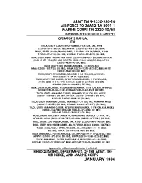 HMMWV Operators Manual