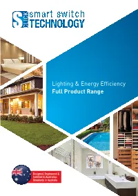 Lighting & Energy Efficiency Full Product Range