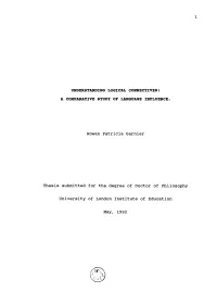 Understanding Logical Connectives: a Comparative Study of Language Influence