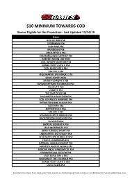 10 Minimum Towards