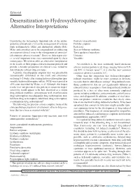 Desensitization to Hydroxychloroquine: Alternative Interpretations