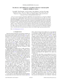 Decoherence and Radiation-Free Relaxation in Meissner Transmon Qubit Coupled to Abrikosov Vortices