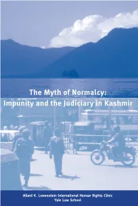 Impunity and the Judiciary in Kashmir