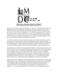 1 Principles and Preliminary Blueprint For