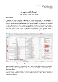 Assignment​ ​3.​ ​Report