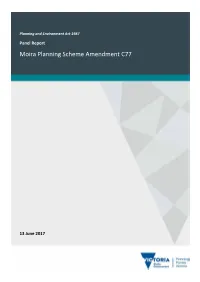 Moira Planning Scheme Amendment C77 Front Page