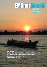 Semantic, Social, and Mobile Applications for Bioinformatics