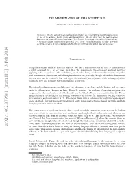 The Mathematics of Fels Sculptures