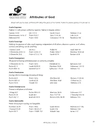 Attributes of God.Pdf