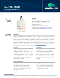 Mx-USR-L1PWM Lighting Control Module