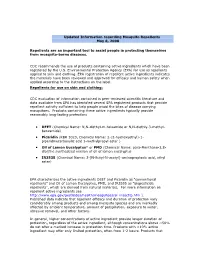 Updated Information Regarding Mosquito Repellents.PDF