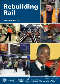 Rebuilding Rail