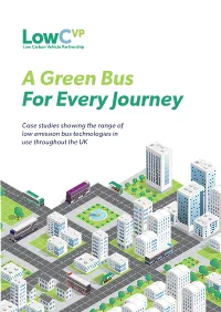 A Green Bus for Every Journey