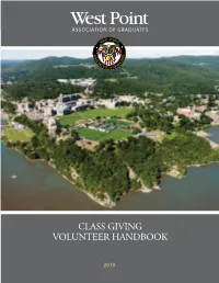 Class Giving Volunteer Handbook