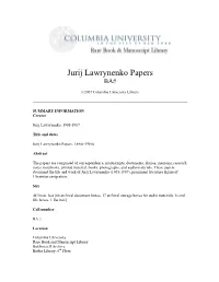 Finding Aids