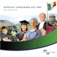 Official Languages Act – Guidebook
