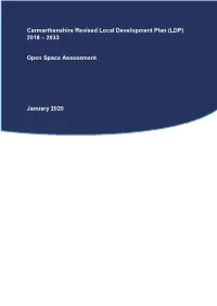Open Space Assessment