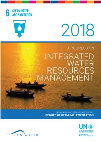 Progress on Integrated Water Resources Management
