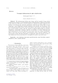Transport Phenomena in Spin Caloritronics