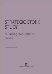 Devon Building Stone Atlas