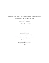 MICHAEL MUHAMMAD KNIGHT, PROGRESSIVE MULSIMS, and the ISLAM of the SELF by WILLIAM IAN GUTHRIE B.A., Stetson University, 2009