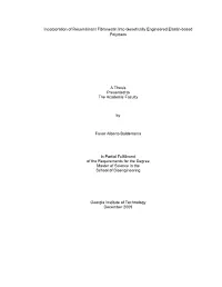 Incorporation of Recombinant Fibronectin Into Genetically Engineered Elastin-Based Polymers