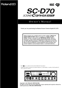 Owner's Manual of the Software You Are Using