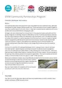 STEM Community Partnerships Program