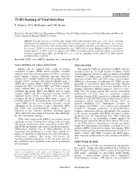 TLR3 Sensing of Viral Infection F