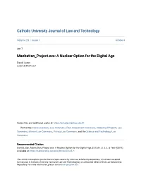 A Nuclear Option for the Digital Age