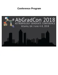 Conference Program