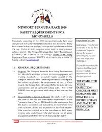 2020 NBRSR Monohulls Checklist