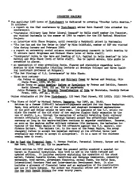 SUGGESTED READINGS the April-May 1968 Issue of Viet-Report Is Dedicated to Covering