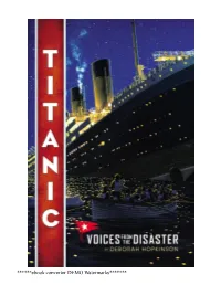 Titanic: Voices from the Disaster