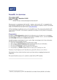 Newsml for Dummies