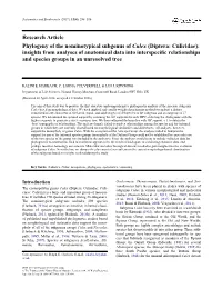 Phylogeny of the Nominotypical Subgenus of Culex \(Diptera