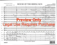 Preview Only Legal Use Requires Purchase