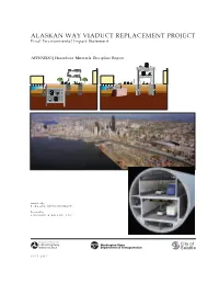 ALASKAN WAY VIADUCT REPLACEMENT PROJECT Final Environmental Impact Statement APPENDIX Q Hazardous Materials Discipline Report