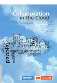 Collaboration in the Cloud – Capgemini