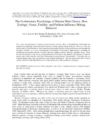 Evolutionary Theory Throughout the Text)