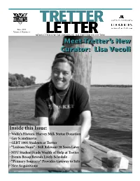 Lisa Vecoli Meet Tretter's New Curator