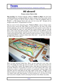 All Aboard! Pevans Reviews Ticket to Ride