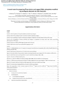 Phosphate-Modified Cap Analogues Obtained Via Click Chemistry S