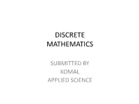 Unit-IV : Algebraic Structures