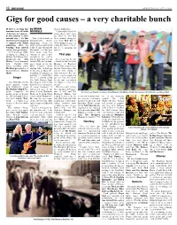 Gigs for Good Causes – a Very Charitable Bunch