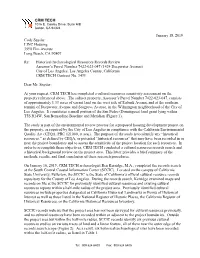 Historical/Archaeological Resources Records R