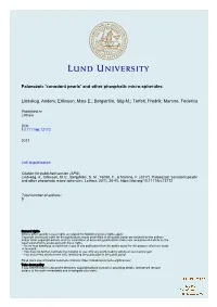 And Other Phosphatic Micro-Spherules Lindskog, Anders; Eriksson, Mats E
