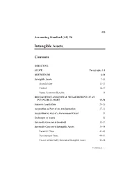 Intangible Assets