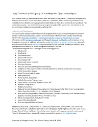 Open House Report